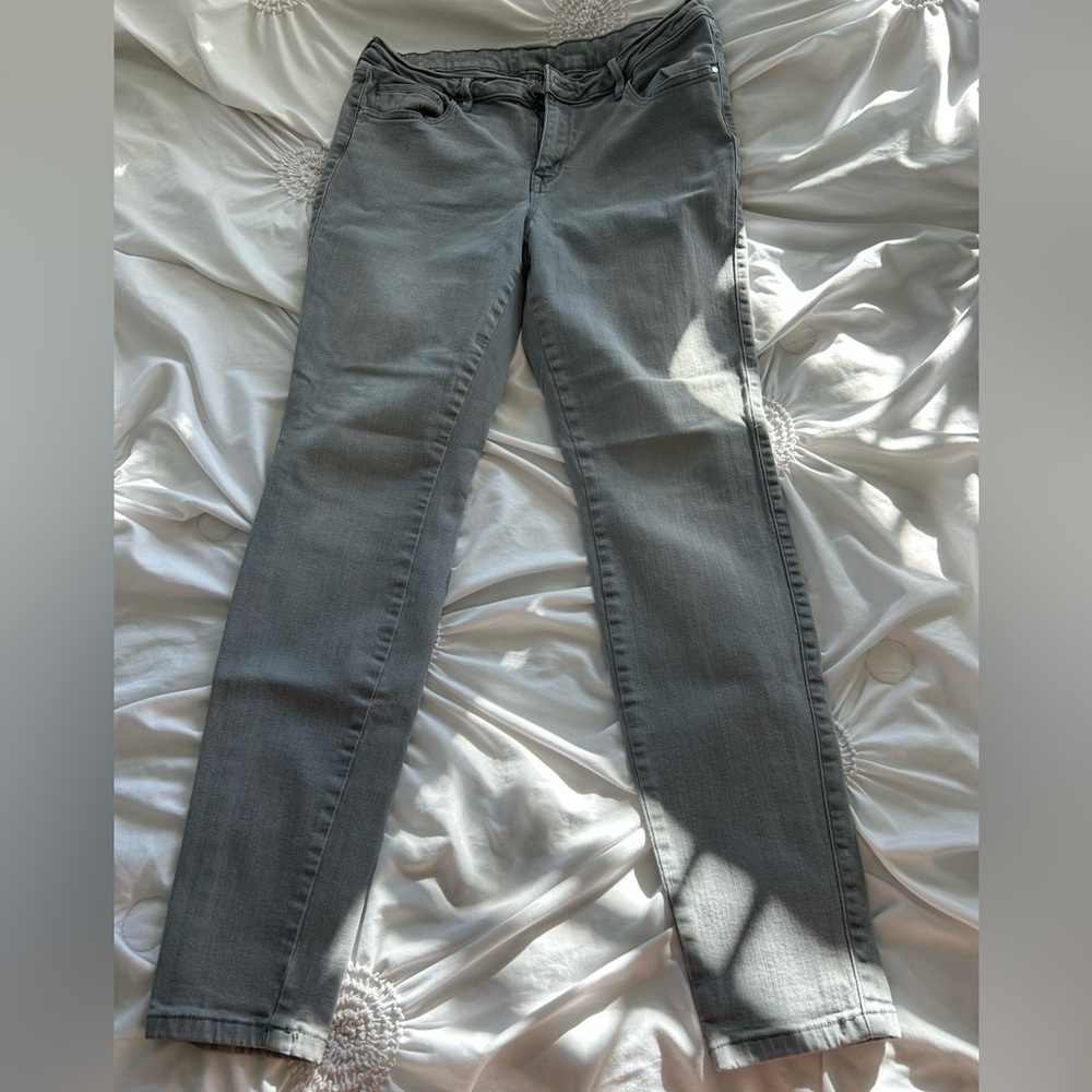 Gray Skinny Jeans